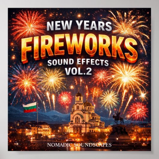 Poster Couverture de l'album Effets Sonores de Feux d'Art (Devant)