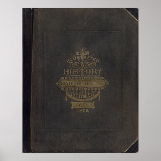 Poster Couverture de l'atlas Yolo Co (Devant)