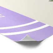 Poster Couverture de livre de conte de fées Lavande Bienv (Coin)