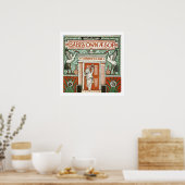 Poster Couverture de livre vintage (Cuisine)