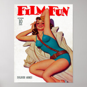 Poster Couverture de magazine d'amusement de film 10