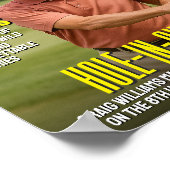 Poster Couverture de magazine de golf, cadeau de golf amu (Coin)