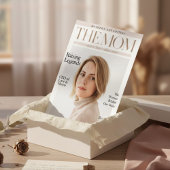 Poster Couverture de magazine personnalisée de luxe pour