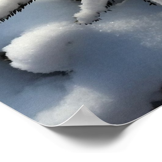 Poster Couverture de neige (Coin)