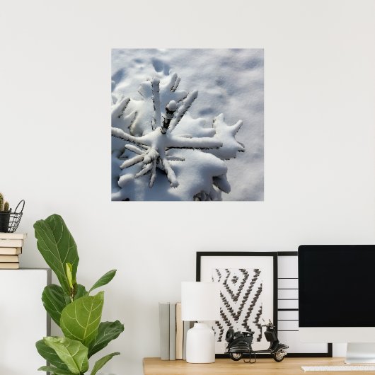 Poster Couverture de neige (Bureau à domicile)