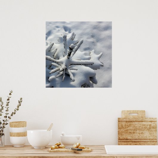 Poster Couverture de neige (Cuisine)