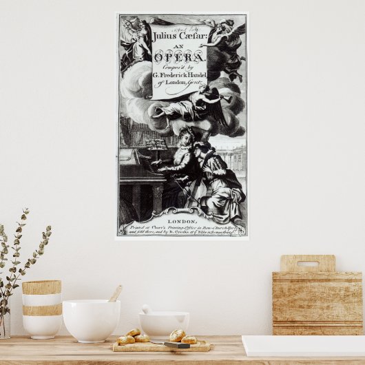 Poster Couverture de Partition pour Julius César (Cuisine)