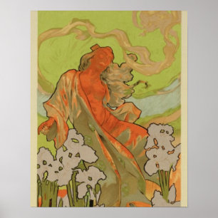 Poster Couverture de Score et Libretto de l'opéra 'Iris',