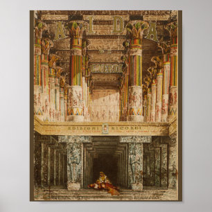 Poster Couverture de score Vocal Aïda (1872)