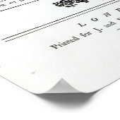 Poster Couverture de Sheet Music pour Samson (Coin)