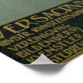 Poster Couverture de Ver Sacrum le journal de (Coin)