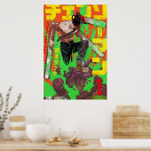 Poster Couverture de volume 1 de l'homme de scie (Cuisine)