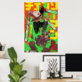 Poster Couverture de volume 1 de l'homme de scie (Bureau à domicile)