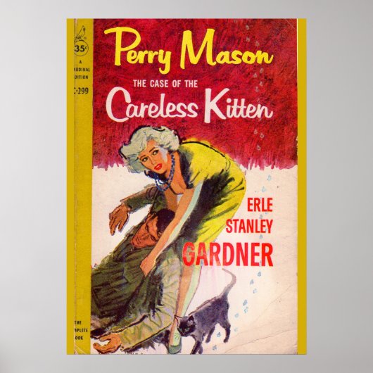 Poster Couverture du livre du coque de Kitten sans soins (Devant)