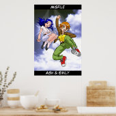 Poster Couverture du livre inversé 3 (Cuisine)