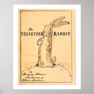Poster Couverture du livre - Le lapin Velveteen