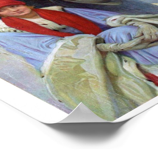 Poster Couverture du magazine, Alphonse Mucha (Coin)