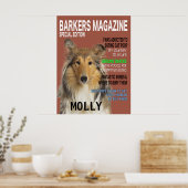 Poster Couverture du magazine Collie Parody (Cuisine)