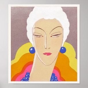 Poster Couverture du magazine de mode Art-Goût-Beauté