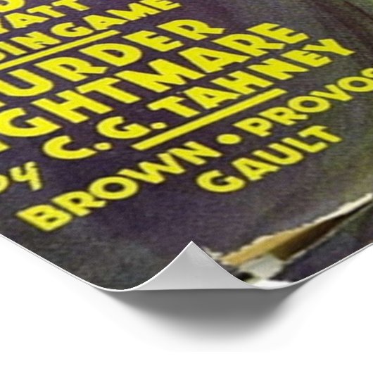 Poster Couverture du magazine Mystère Boutique Dime (Coin)