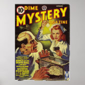 Poster Couverture du magazine Mystère Boutique Dime (Devant)
