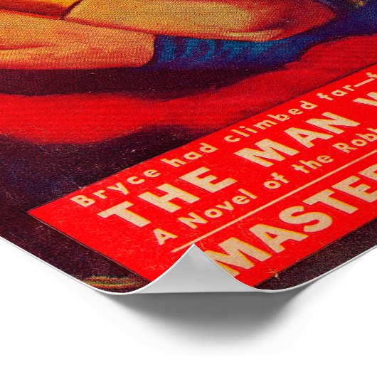 Poster Couverture du magazine Planet Stories (Coin)