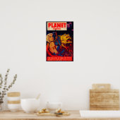 Poster Couverture du magazine Planet Stories (Cuisine)