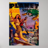 Poster Couverture du magazine Planet Stories 5 (Devant)