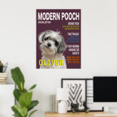 Poster Couverture du magazine Shih Tzu Parody (Bureau à domicile)