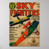 Poster Couverture du magazine Sky Fighters (Devant)