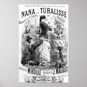 Poster Couverture d'une feuille de score