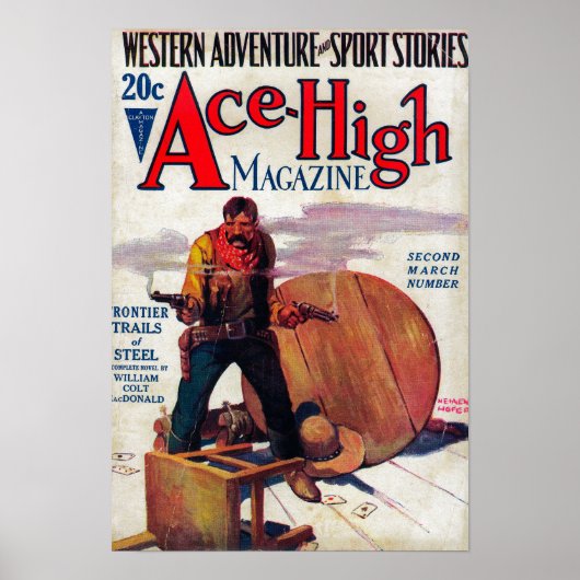 Poster Couverture Magazine Ace High 2 (Devant)