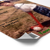 Poster Couverture Magazine Personnalisée, Pro Golfer (Coin)