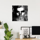 Poster Couverture mentale inspirée (Bureau à domicile)