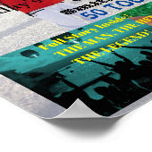 Poster Couverture personnalisée du magazine 50e anniversa (Coin)