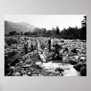 Poster COUVERTURE pour OR c. 1890