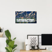 Poster Couverture satisfaisante (Bureau à domicile)