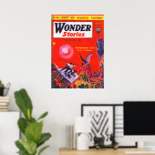 Poster Couverture vintage - A L Burkholder 1934 (Bureau à domicile)