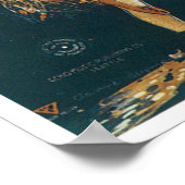 Poster Couverture Vintage de l'île Rainbow (Coin)