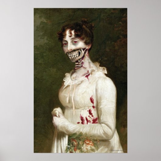 Poster Couverture Zombie Zombie Canvas Imprimer (Devant)