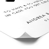 Poster Couvertures rétro à avoir et à tenir un signe Mari (Coin)