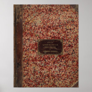 Poster Couvre le nouvel Atlas universel