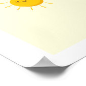Poster couvre-moi de soleil, mignon (Coin)