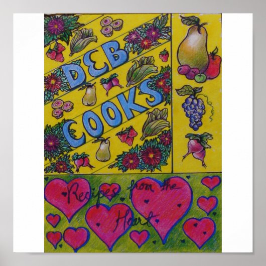 Poster Cover Art - Deb Cooks (Devant)