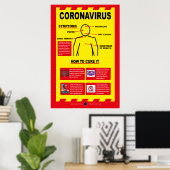 Poster COVID - Traitement (Bureau à domicile)