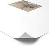 Poster Cow-boy western américain (Coin)