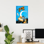 Poster Cow Jumped Over the Moon (in 23 sizes) (Bureau à domicile)