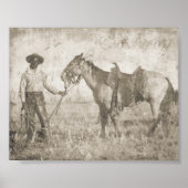 Poster Cowboy (Devant)