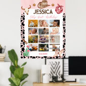 Poster Cowboy Anniversaire 1er Rodéo Anniversaire (Bureau à domicile)