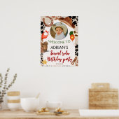 Poster Cowboy Anniversaire 2d Rodeo Anniversaire (Cuisine)